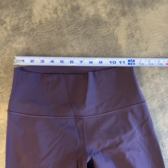 Lululemon Wunder Under High Rise Tight 25" Size 8 Purple - Picture 5 of 9